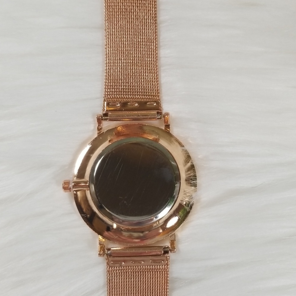 Geneva Rose Gold Tone Watch | 38 MM | rose gold - Picture 6 of 8